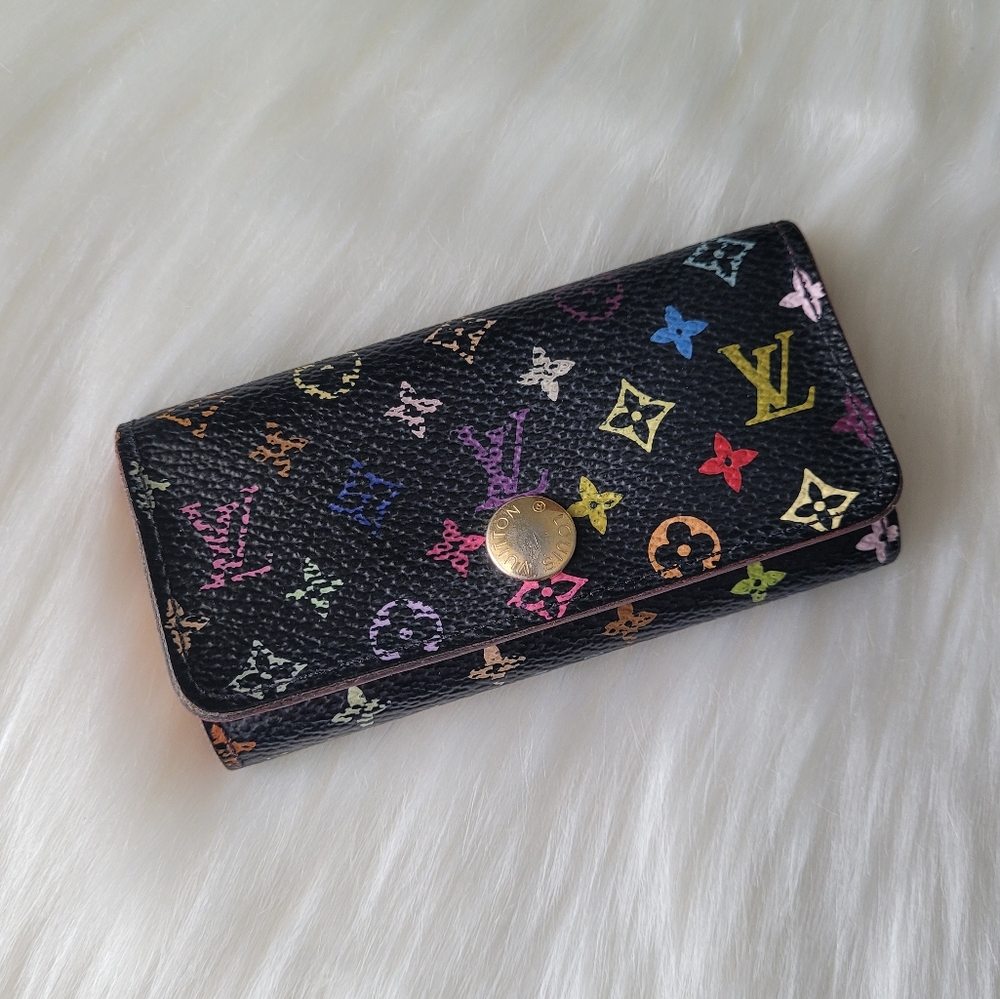 Louis Vuitton Monogram Multicolor 4 Key Holder 🔑